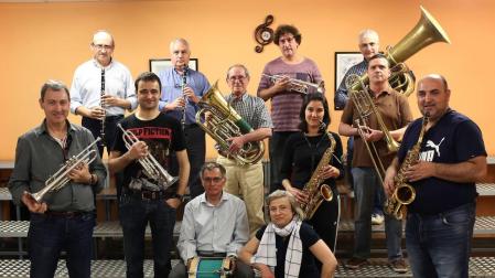 La escuela de música de Barañáin crea una banda de veteranos
