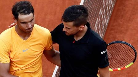 Thiem frena en seco la marcha imperial de Nadal en cuartos de final
