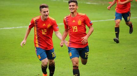 La selección sub'17 golea a Alemania y pasa a cuartos de final del Europeo
