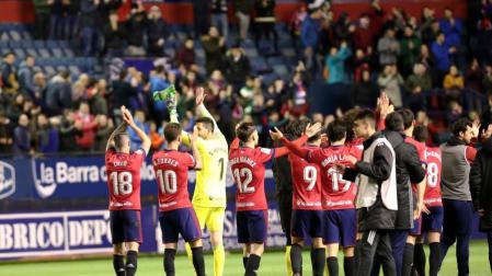 Así despidió la afición rojilla a Osasuna tras la victoria contra el Oviedo