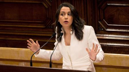 Arrimadas (Cs) dice que Torra no va a dirigir un Govern: "Ha venido a dirigir un CDR"