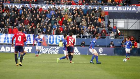 Fotos del partido Osasuna 2- 1 Oviedo disputado en El Sadar este sábado.