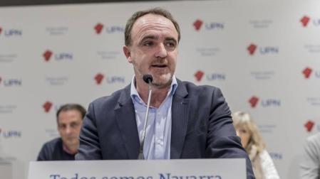 Esparza destaca la "unión" de UPN frente a la "ruptura" del cuatripartito