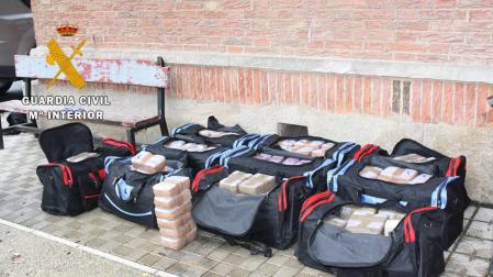 Tres detenidos y 347,9 kilogramos de hachís intervenidos en Roncesvalles