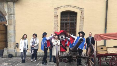 Dartacan, en Pamplona, para desvelar la próxima película que se producirá en Navarra