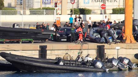 La barca semirrígida del accidente suministraba combustible a narcolanchas