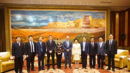 Navarra y la provincia china Gansu fortalecen su compromiso con un plan de cooperación