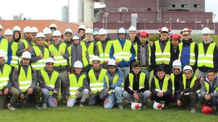 40 estudiantes asisten en Rockwool a una jornada formativa internacional