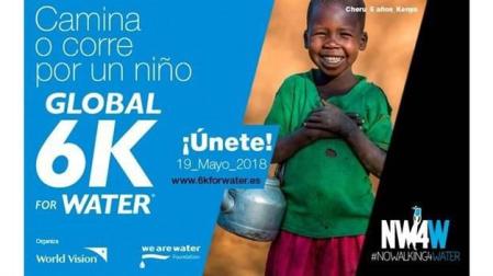 La carrera '6Km for Water' se celebra este sábado en Madrid y Pamplona