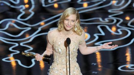 Cate Blanchett se hace con el Óscar a la mejor actriz por "Blue Jasmine"