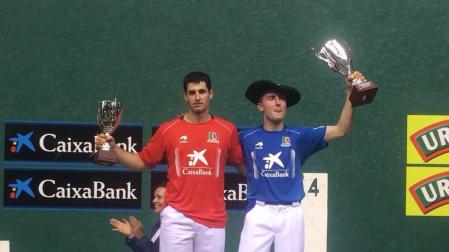 El navarro Bakaikoa, campeón del Manomanista de Segunda en el Labrit