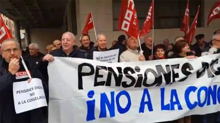 Pensionistas y Jubilados CC OO se movilizan por la revalorización de pensiones