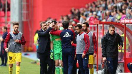 Preocupa la rodilla de Sergio Herrera