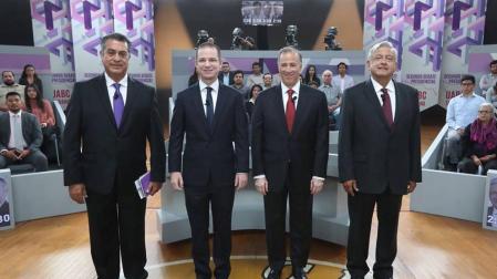 Trump, protagonista en el segundo debate entre candidatos en México