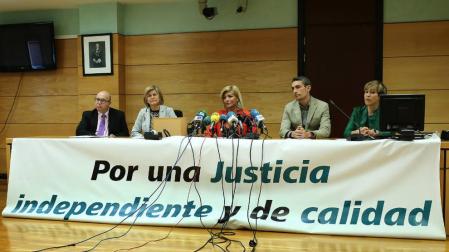 Jueces y fiscales dicen "importante" seguimiento huelga demuestra "hastío"