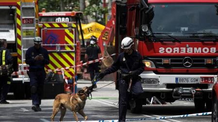 Se cumplen 24 horas del derrumbe en Madrid sin hallar a los desaparecidos
