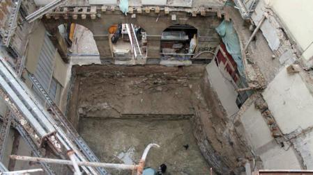 Las obras en el edificio de la Plaza del Castillo pueden seguir