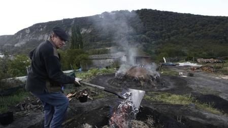 La nostalgia del último carbonero navarro desde la 'Rusia de Navarra'