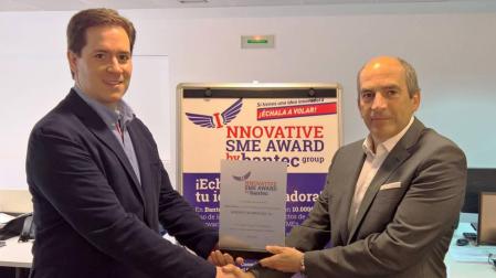 La pyme navarra Bioeder recibe el premio Innovative SME Award by Bantec