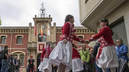 La lluvia no impidió que los actos programados siguieran el guion previsto