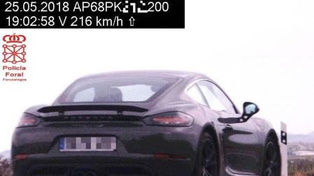Imputado por circular a 216 km/h en la AP-68 en Tudela