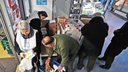 Gran Recogida de Alimentos promovida por el Banco de Alimentos