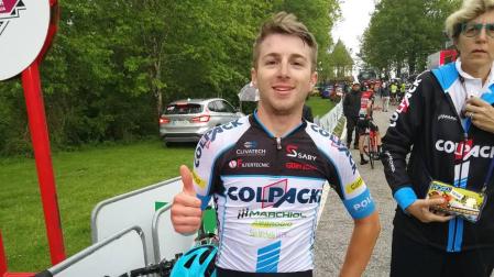 Francesco Romano gana la cuarta etapa y se pone líder
