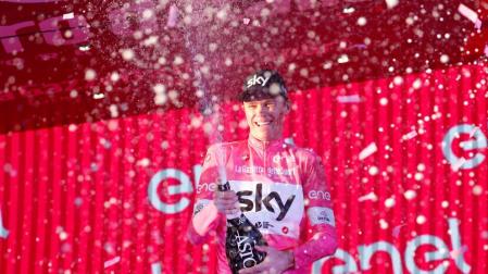Froome gana su primer Giro
