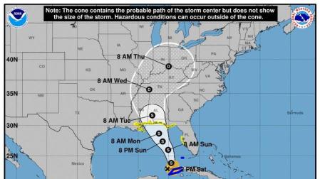 Florida declara el estado de emergencia a medida que se acerca la tormenta 'Alberto'