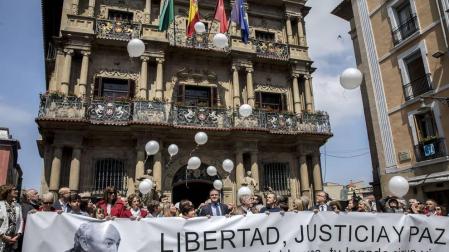 UPN critica un acto por los presos junto al homenaje a Caballero