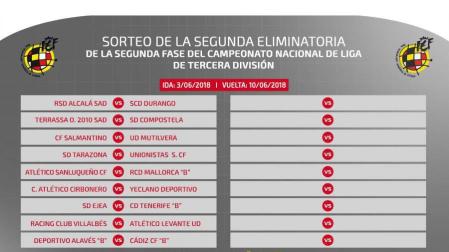 Salmantino y Yeclano, rivales de Mutilvera y Cirbonero en la fase de ascenso a 2ªB