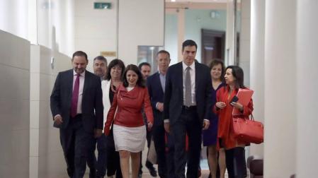 Sánchez arranca su ronda de contactos para la moción de censura con Iglesias