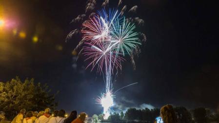 Los fuegos artificiales de Tudela costarán 33.127 €, 3.172 menos que en 2017