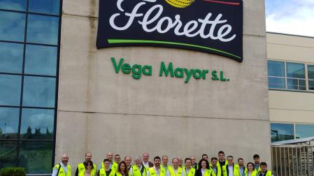 Directivos de la Fundación Industrial Navarra visitan Florette