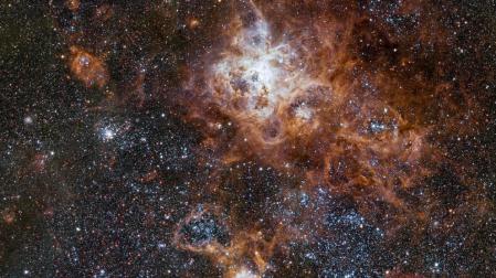 Astrónomos captan la imagen más detallada de la nebulosa de la Tarántula