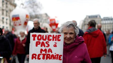 La gestión de las pensiones es un "problema político", según los jubilados navarros