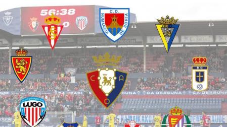 INTERACTIVO | Los rivales de Osasuna para el 'play-off'