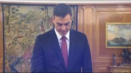 Promesa del cargo de Pedro Sánchez