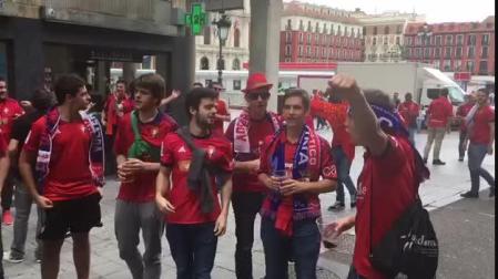 Ambiente rojillo en Valladolid