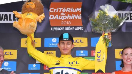 Kwiatkowski, primer líder del Dauphine tras ganar el prólogo