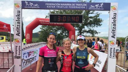Rosado y Peñalva, ganadores en Aritzaleku