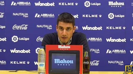 Velázquez (Alcorcón): "Con su plantilla Osasuna debería estar en ascenso directo"