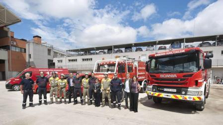 Seis nuevos vehículos para el Servicio Navarro de Bomberos