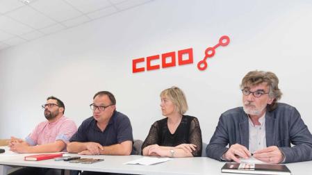 CC OO pide fin de la precarización laboral en el sector industrial de Navarra