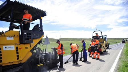 Cerrada al tráfico dos semanas la carretera de los Altos de Peralta