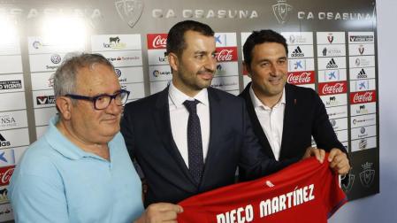 Diego Martínez deja de ser entrenador de Osasuna