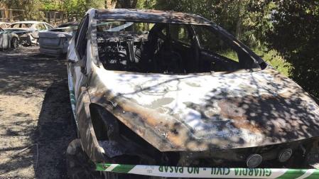 Detenido un taxista por la quema de 9 coches de Cabify en la Feria de Sevilla