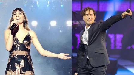 David Bisbal y Aitana pactan en Twitter cantar juntos en un concierto en Barcelona