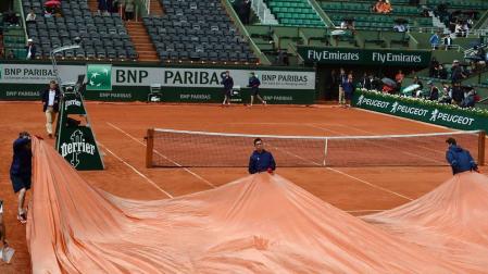 Suspendidos por la lluvia los partidos Nadal-Schwartzman y Cilic-Del Potro