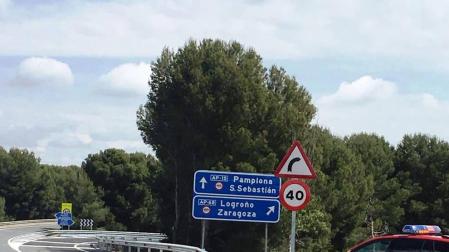 Denuncias a los camiones que circulen por la N-121-C en Tudela